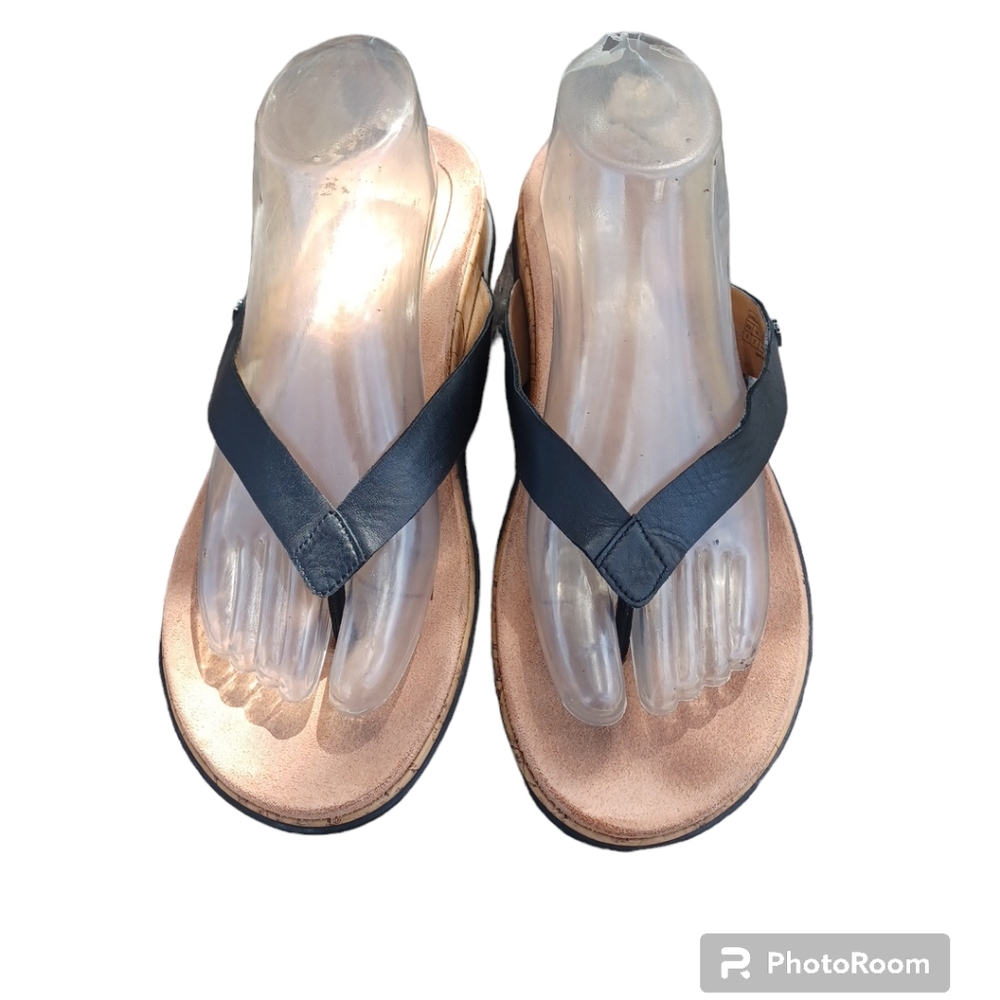 VIONIC COPAL DANIELA LEATHER SANDALS